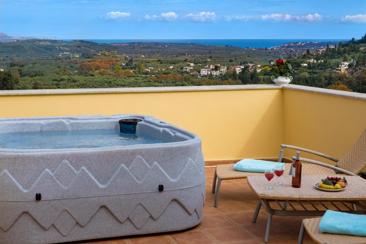 Villa Erontas - Private Heated Jacuzzi Makhairoi Exterior photo