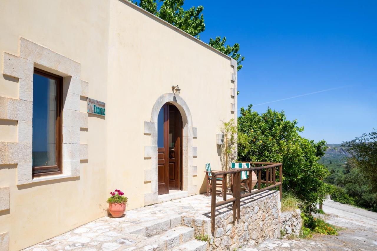Villa Erontas - Private Heated Jacuzzi Makhairoi Exterior photo